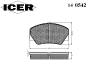 ICER 140542 Brake Pad Set, disc brake