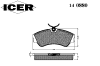 ICER 140880 Brake Pad Set, disc brake