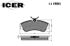 ICER 140881 Brake Pad Set, disc brake