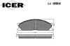 ICER 140884 Brake Pad Set, disc brake