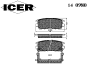 ICER 140980 Brake Pad Set, disc brake