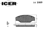 ICER 141009 Brake Pad Set, disc brake
