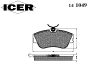 ICER 141049 Brake Pad Set, disc brake