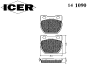 ICER 141090 Brake Pad Set, disc brake