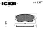 ICER 141337 Brake Pad Set, disc brake
