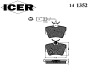 ICER 141352 Brake Pad Set, disc brake