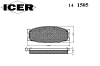 ICER 141505 Brake Pad Set, disc brake