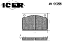 ICER 180088 Brake Pad Set, disc brake