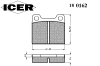 ICER 180162 Brake Pad Set, disc brake