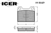 ICER 180169 Brake Pad Set, disc brake