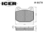 ICER 180170 Brake Pad Set, disc brake