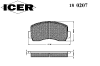 ICER 180207 Brake Pad Set, disc brake