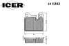 ICER 180303 Brake Pad Set, disc brake