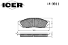 ICER 180311 Brake Pad Set, disc brake