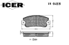 ICER 180418 Brake Pad Set, disc brake