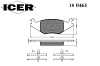 ICER 180461 Brake Pad Set, disc brake