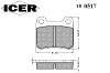 ICER 180517 Brake Pad Set, disc brake