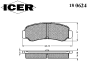 ICER 180624 Brake Pad Set, disc brake