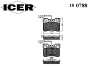 ICER 180788 Brake Pad Set, disc brake