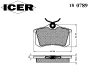 ICER 180789 Brake Pad Set, disc brake