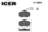 ICER 180869 Brake Pad Set, disc brake