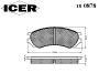 ICER 180878 Brake Pad Set, disc brake