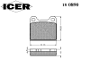 ICER 180890 Brake Pad Set, disc brake
