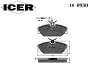 ICER 180930 Brake Pad Set, disc brake