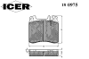 ICER 180975 Brake Pad Set, disc brake