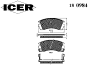 ICER 180984 Brake Pad Set, disc brake