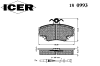 ICER 180993 Brake Pad Set, disc brake