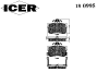 ICER 180995 Brake Pad Set, disc brake