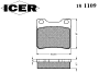 ICER 181109 Brake Pad Set, disc brake