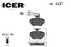 ICER 181127 Brake Pad Set, disc brake