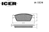 ICER 181134 Brake Pad Set, disc brake