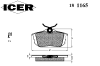 ICER 181165 Brake Pad Set, disc brake