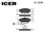 ICER 181230 Brake Pad Set, disc brake