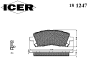 ICER 181247 Brake Pad Set, disc brake