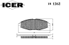 ICER 181262 Brake Pad Set, disc brake