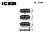 ICER 181304 Brake Pad Set, disc brake