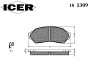 ICER 181309 Brake Pad Set, disc brake