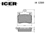 ICER 181310 Brake Pad Set, disc brake