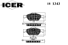 ICER 181343 Brake Pad Set, disc brake
