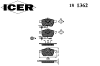 ICER 181362 Brake Pad Set, disc brake