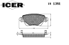 ICER 181381 Brake Pad Set, disc brake