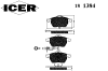 ICER 181384 Brake Pad Set, disc brake