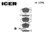ICER 181396 Brake Pad Set, disc brake