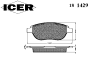 ICER 181429 Brake Pad Set, disc brake