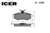 ICER 181450 Brake Pad Set, disc brake