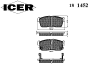 ICER 181452 Brake Pad Set, disc brake